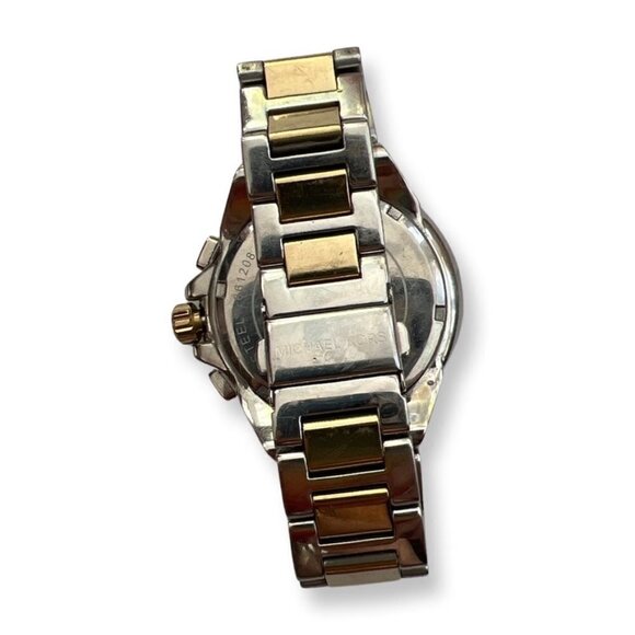 Michael Kors Camille Chronograph Silver Dial Two-Tone Ladies Watch MK5653 main image 6